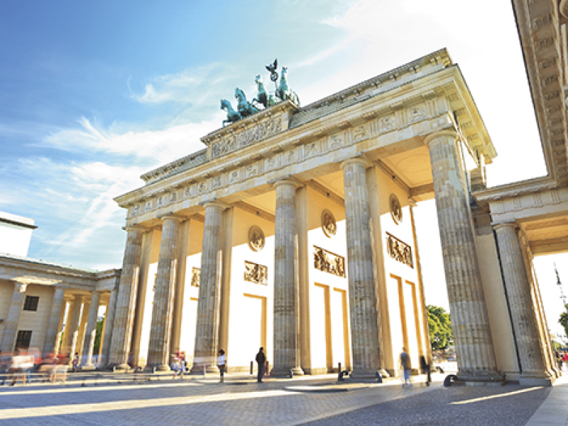 Brandenburg Gate Of Berlin, Germany